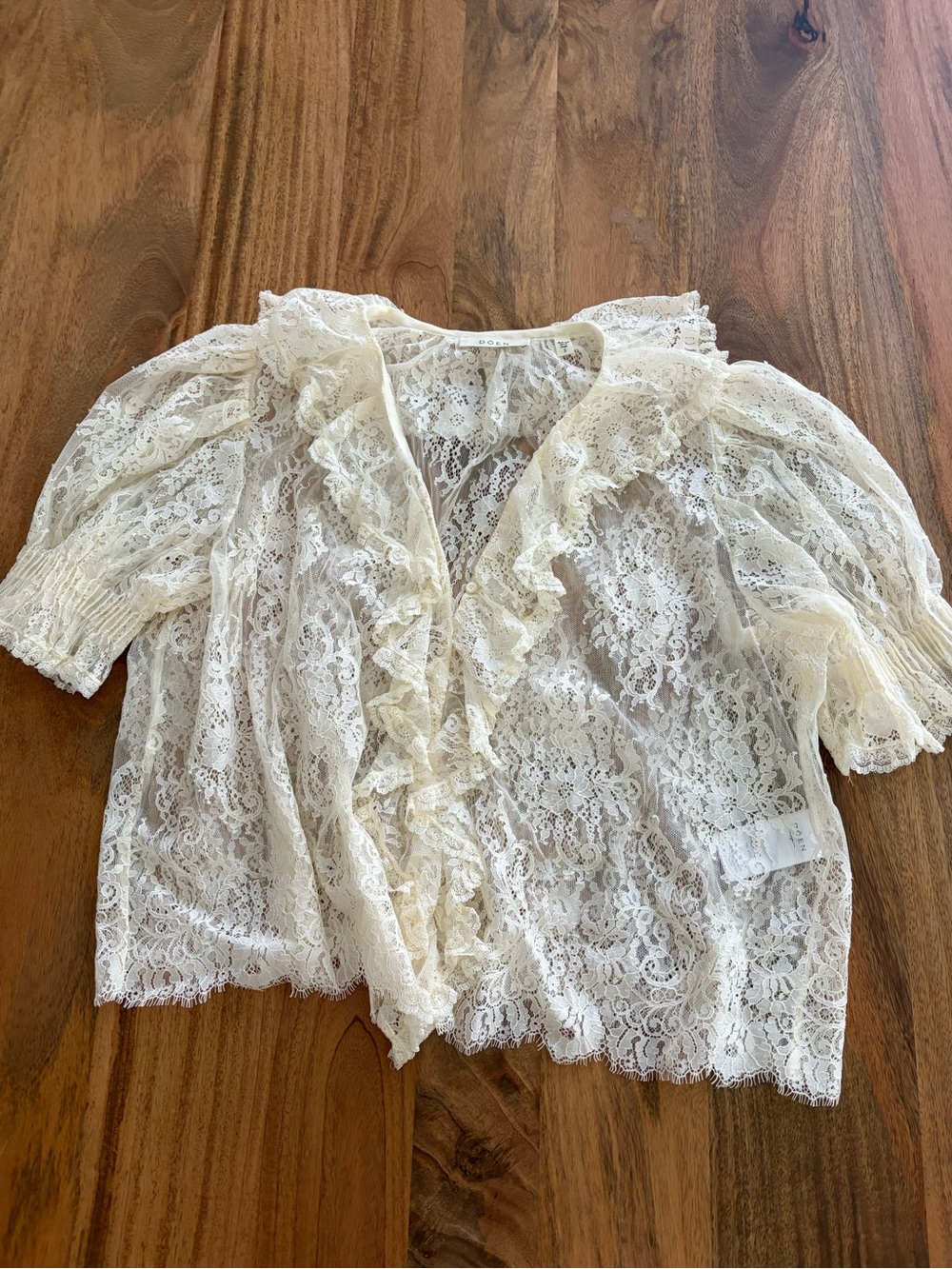 Doen Henri Top in Sea Salt - Picture 3 of 7